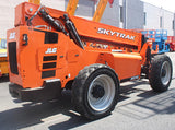 2018 SKYTRAK 8042 8000 LB DIESEL TELESCOPIC FORKLIFT TELEHANDLER PNEUMATIC 4WD OPEN CAB 2803 HOURS STOCK # BF9695149-NLE