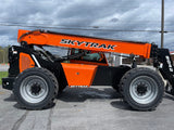 IN STOCK READY TO SHIP 2024 SKYTRAK 8042 8000 LB DIESEL TELESCOPIC FORKLIFT TELEHANDLER PNEUMATIC 4WD ENCLOSED CAB WITH HEAT BRAND NEW STOCK # BF91319189-PAB - United Lift Equipment LLC
