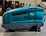 2012 TENNANT T20 RIDER SCRUBBER LP GAS WITH DEBRIS HOPPER 993 HOURS STOCK# BF967949-BUF - United Lift LLC