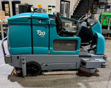 2012 TENNANT T20 RIDER SCRUBBER LP GAS WITH DEBRIS HOPPER 993 HOURS STOCK# BF967949-BUF - United Lift LLC
