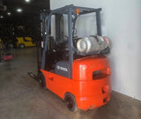 2001 TOYOTA 7FGCU15 3000 LB LP GAS FORKLIFT CUSHION 82/189" 3 STAGE MAST SIDE SHIFTER 4406 HOURS STOCK # BF985169-ARB - United Lift LLC
