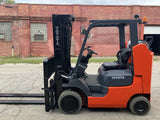 2005 TOYOTA 7FGCU35 8000 LB LP GAS FORKLIFT CUSHION 92/189 3 STAGE MAST SIDE SHIFTER 13124 HOURS STOCK # BF9161139-BSOH - United Lift Equipment LLC