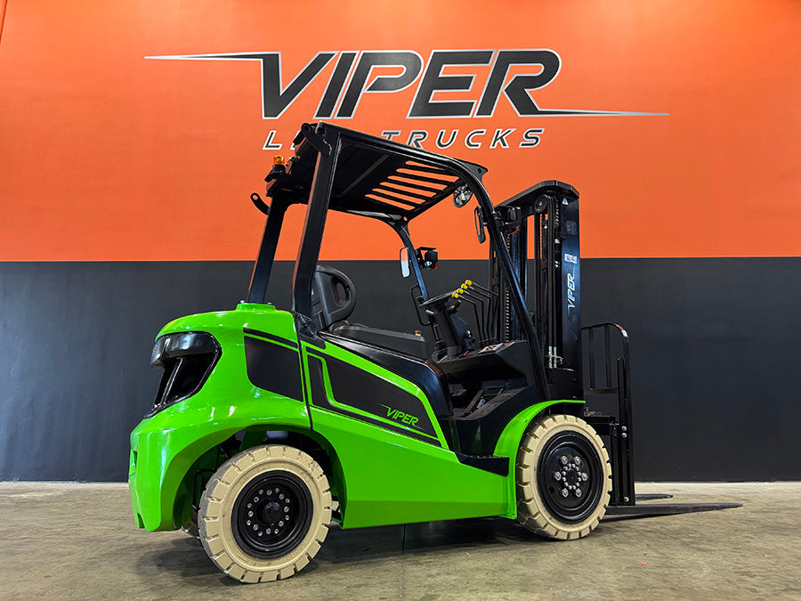 2026 VIPER FB30 6000 LB 80 VOLT LITHIUM-ION ELECTRIC FORKLIFT PNEUMATIC ...