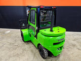 2026 VIPER FD45 10000 LB DIESEL FORKLIFT PNEUMATIC 90/189" 3 STAGE MAST SIDE SHIFTING FORK POSITIONER ENCLOSED HEATED CAB STOCK # BF9546829-ILE - United Lift LLC