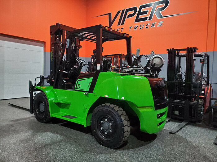 IN STOCK 2026 VIPER FY70 15500 LB DUAL FUEL FORKLIFT PNEUMATIC 108/189 ...