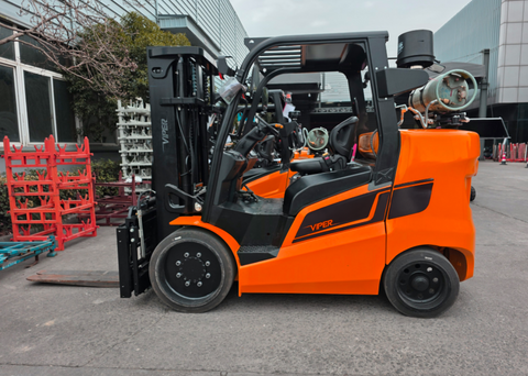 2026 VIPER FY70C 15500 LB LP GAS FORKLIFT CUSHION 88/149" 3 STAGE MAST SIDE SHIFTING FORK POSITIONER BRAND NEW STOCK # BF96662349-ILE