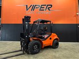 2025 VIPER RTD25F-2 5500 LB DIESEL FORKLIFT PNEUMATIC 95/185" 3 STAGE MAST SIDE SHIFTER STOCK # BF9389199-ILE - United Lift LLC