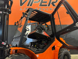 2025 VIPER RTD25F-4 5000 LB DIESEL FORKLIFT PNEUMATIC 95/185" 3 STAGE MAST 4WD SIDE SHIFTER ENCLOSED CAB STOCK # BF9474969-ILE - United Lift LLC