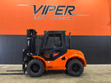 2025 VIPER RTD25F-4 5000 LB DIESEL FORKLIFT PNEUMATIC 95/185" 3 STAGE MAST 4WD SIDE SHIFTER ENCLOSED CAB STOCK # BF9474969-ILE - United Lift LLC