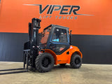 2025 VIPER RTD25F-4 5000 LB DIESEL FORKLIFT PNEUMATIC 95/185" 3 STAGE MAST 4WD SIDE SHIFTER ENCLOSED CAB STOCK # BF9474969-ILE - United Lift LLC