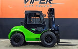 2026 VIPER RTD35F-4 8000 LB DIESEL FORKLIFT PNEUMATIC 95/185" 3 STAGE MAST SIDE SHIFTER HEATED CAB STOCK # BF9509529-ILE