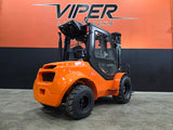 2026 VIPER RTD35F-2 8000 LB DIESEL FORKLIFT PNEUMATIC 95/185" 3 STAGE MAST SIDE SHIFTER HEAT & AC ENCLOSED CAB STOCK # BF9494529-ILE - United Lift LLC