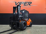 2026 VIPER RTD35F-2 8000 LB DIESEL FORKLIFT PNEUMATIC 95/185" 3 STAGE MAST SIDE SHIFTER HEAT & AC ENCLOSED CAB STOCK # BF9494529-ILE - United Lift LLC