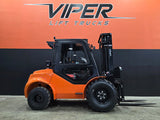 2026 VIPER RTD35F-2 8000 LB DIESEL FORKLIFT PNEUMATIC 95/185" 3 STAGE MAST SIDE SHIFTER HEAT & AC ENCLOSED CAB STOCK # BF9494529-ILE - United Lift LLC