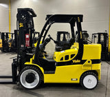 2018 YALE GLC135VX 13500 LB LP GAS FORKLIFT CUSHION 100/185" 3 STAGE MAST STOCK # BF9531519-BUF - United Lift Equipment LLC