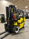 2018 YALE GLC135VX 13500 LB LP GAS FORKLIFT CUSHION 100/185" 3 STAGE MAST STOCK # BF9531519-BUF - United Lift Equipment LLC