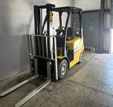 2006 YALE GLP040SVX 4000 LB LP GAS FORKLIFT PNEUMATIC 84/127" 2 STAGE MAST 4276 HOURS STOCK # BF9108389-ARB