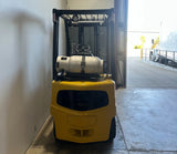 2007 YALE GLP040SVX 4000 LB LP GAS FORKLIFT PNEUMATIC 84/127" 2 STAGE MAST STOCK # BF9110469-ARB
