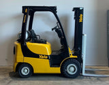 2007 YALE GLP040SVX 4000 LB LP GAS FORKLIFT PNEUMATIC 84/127" 2 STAGE MAST STOCK # BF9110469-ARB