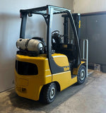2007 YALE GLP040SVX 4000 LB LP GAS FORKLIFT PNEUMATIC 84/127" 2 STAGE MAST STOCK # BF9110469-ARB