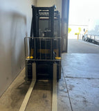 2007 YALE GLP040SVX 4000 LB LP GAS FORKLIFT PNEUMATIC 84/127" 2 STAGE MAST STOCK # BF9110469-ARB