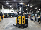 2024 YALE NR040 4000 LB 36 VOLT ELECTRIC REACH FORKLIFT 107/242" 3 STAGE MAST SIDE SHIFTER 7 HOURS STOCK # BF9339149-ROH - United Lift LLC