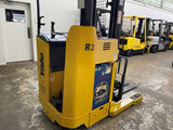 2006 YALE NR040AE 4000 LB 24 VOLT ELECTRIC REACH FORKLIFT 89/197" 3 STAGE MAST SIDE SHIFTER 5588 HOURS STOCK # BF941319-BEMIN - United Lift Equipment LLC