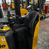 2022 YALE NR045EB 4500 LB ELECTRIC NARROW AISLE REACH FORKLIFT 95/212 3 STAGE MAST SIDE SHIFTER 5465 HOURS STOCK # BF9149539-MMOH - United Lift LLC