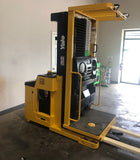 2013 YALE OS030EC 3000 LB 24 VOLT ELECTRIC FORKLIFT ORDER PICKER CUSHION 89/195 3 STAGE MAST 6542 HOURS STOCK # BF949529-ZLSC - United Lift LLC
