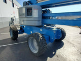 2011 GENIE Z60/34 ARTICULATING BOOM LIFT AERIAL LIFT WITH JIB ARM 60' REACH DUAL FUEL 3310 HOURS STOCK # BF9257339-RIL - United Lift Equipment LLC