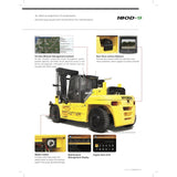 2016 HYUNDAI 180D 40000 LB DIESEL FORKLIFT PNEUMATIC 178"" 2 STAGE MAST SIDE SHIFT FORK POSITIONER ENCLOSED CAB HEAT AC STOCK # BF91189-LVAL - United Lift Used & New Forklift Telehandler Scissor Lift Boomlift