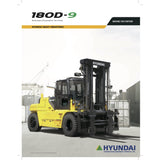 2016 HYUNDAI 180D 40000 LB DIESEL FORKLIFT PNEUMATIC 178"" 2 STAGE MAST SIDE SHIFT FORK POSITIONER ENCLOSED CAB HEAT AC STOCK # BF91189-LVAL - United Lift Used & New Forklift Telehandler Scissor Lift Boomlift