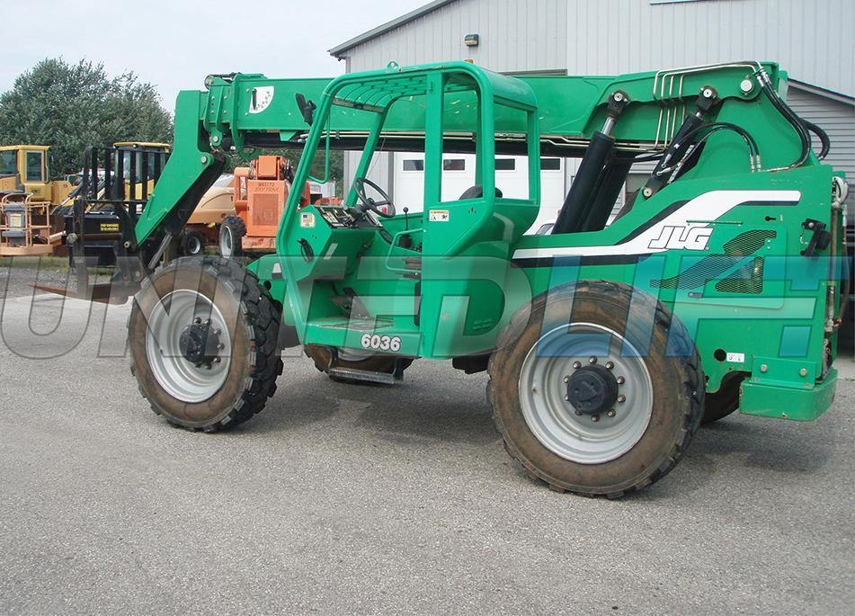 2015 SKYTRAK 6036 6000 LB DIESEL TELESCOPIC FORKLIFT TELEHANDLER ...