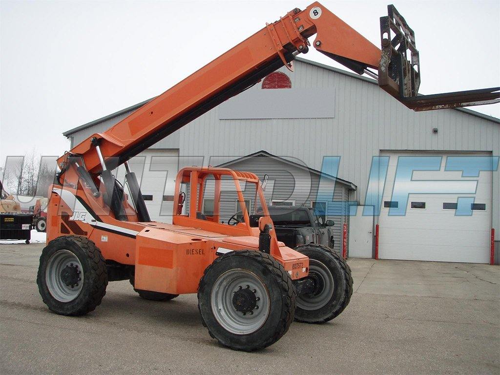 2013 SKYTRAK 8042 8000 LB DIESEL TELESCOPIC FORKLIFT TELEHANDLER ...