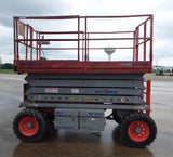 2011 SKYJACK SJ7135RT SCISSOR LIFT 35' REACH DIESEL PNEUMATIC TIRES 1652 HOURS STOCK # BF9129549-WIBIL - United Lift Used & New Forklift Telehandler Scissor Lift Boomlift