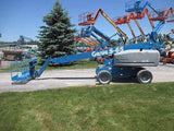 2011 GENIE S65 TELESCOPIC BOOM LIFT AERIAL LIFT WITH JIB ARM 65' REACH DIESEL 4WD 4458 HOURS STOCK # BF9492619-HLNY - United Lift Used & New Forklift Telehandler Scissor Lift Boomlift