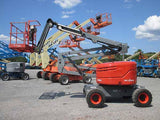 2014 SKYJACK SJ46AJ ARTICULATING BOOM LIFT AERIAL LIFT WITH JIB ARM 46' REACH DIESEL 4WD 1232 HOURS STOCK # BF9480869-HLNY - United Lift Used & New Forklift Telehandler Scissor Lift Boomlift