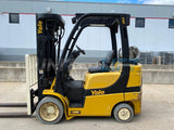 2013 YALE GLC060VX 6000 LB LP GAS FORKLIFT CUSHION 84/240" QUAD MAST SIDE SHIFTER 4609 HOURS STOCK # BF9252549-RIL - United Lift Used & New Forklift Telehandler Scissor Lift Boomlift