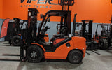 2021 VIPER FD35 8000 LB DIESEL FORKLIFT PNEUMATIC 89/189" 3 STAGE MAST SIDE SHIFTING FORK POSITIONER STOCK # BF9313229-ILIL - United Lift Used & New Forklift Telehandler Scissor Lift Boomlift