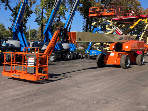 2013 JLG 1350SJP DIESEL PNEUMATIC BOOM LIFT STRAIGHT WITH JIB 3590 HOURS STK# BF91178539-NLEQ - United Lift Equipment LLC