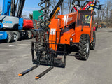 2014 SKYTRAK 6042 6000 LB DIESEL TELESCOPIC FORKLIFT TELEHANDLER PNEUMATIC 4WD HEATED CAB 2780 HOURS STOCK # BF9628739-NLPA - United Lift Equipment LLC