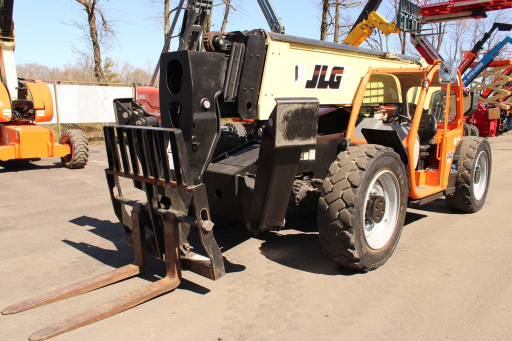 2016 JLG 1255 12000 LB DIESEL TELESCOPIC FORKLIFT TELEHANDLER PNEUMATI ...