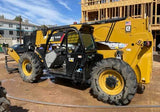 2020 CAT TL1055D 10000 LB DIESEL TELESCOPIC FORKLIFT TELEHANDLER PNEUMATIC 4WD OUTRIGGERS 1240 HOURS STOCK # BF91649539-NLEQ - United Lift Equipment LLC