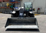 2021 BOBCAT V519 5500 LB DIESEL TELESCOPIC FORKLIFT TELEHANDLER PNEUMATIC ENCLOSED CAB 4WD SEVERE DUTY FORKS AND BUCKET 32 HOURS STOCK # BF9851169-FBMD - United Lift Equipment LLC