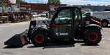 2021 BOBCAT V519 5500 LB DIESEL TELESCOPIC FORKLIFT TELEHANDLER PNEUMATIC ENCLOSED CAB 4WD SEVERE DUTY FORKS AND BUCKET 32 HOURS STOCK # BF9851169-FBMD - United Lift Equipment LLC