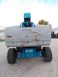 2010 GENIE S65 500 LBS DIESEL 65 FT. PNEUMATIC TELESCOPIC BOOM LIFT 4689 HOURS STK# BF923802-RIL - United Lift Used & New Forklift Telehandler Scissor Lift Boomlift
