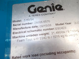 2006 GENIE Z-60/34 500 LBS DIESEL 60 FT. PNEUMATIC ARTICULATING BOOM LIFT 2199 HOURS STK# BF924369-RIL - United Lift Used & New Forklift Telehandler Scissor Lift Boomlift