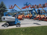 2011 GENIE S65 TELESCOPIC BOOM LIFT AERIAL LIFT WITH JIB ARM 65' REACH DIESEL 4WD 4458 HOURS STOCK # BF9492619-HLNY - United Lift Used & New Forklift Telehandler Scissor Lift Boomlift