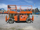 2011 JLG 4394RT SCISSOR LIFT 43' REACH DIESEL ROUGH TERRAIN 4WD OUTRIGGERS 1238 HOURS STOCK # BF9005529-HLNY - United Lift Used & New Forklift Telehandler Scissor Lift Boomlift
