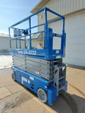 2013 GENIE GS3232 SCISSOR LIFT 32' REACH ELECTRIC SMOOTH CUSHION TIRES 225 HOURS STOCK # BF9697709-RIL - United Lift Used & New Forklift Telehandler Scissor Lift Boomlift